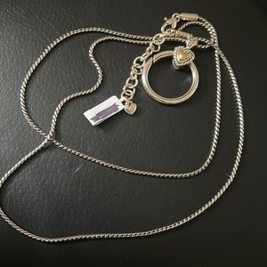 Brighton charm heart necklace.